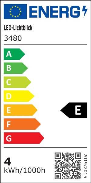 Led Kerze E14, 4W,klar, neutral weiß, 3480